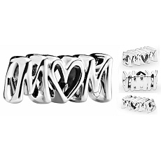 Charm Mom, korálek na náramek písmena