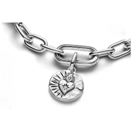 Charm Sterlingové stříbro 925 Láska vítězí – Amor Vincit Omnia, symbol oddanosti, přívěsek na náramek láska