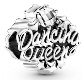 Charm Královna plesu, korálek na náramek symbol