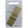 Zemánek Sponky, pérka do vlasů zlaté 70 mm 10 kusů