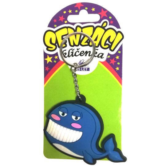 Nekupto Senzáci klíčenka velryba