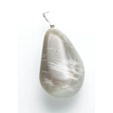 Měsíční kámen Troml přívěsek přírodní kámen, M cca 3 cm, 1 kus, kámen osudu