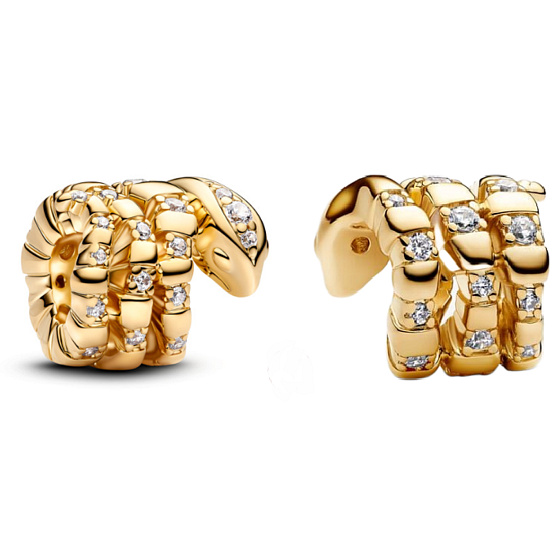 Charm Svinovací hadí lesk kouzlo, korálek na náramek znamení, zvíře