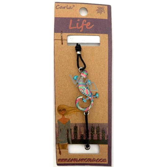 Albi Šperk náramek gumička Ještěrka symbol slunce 1 kus různé barvy