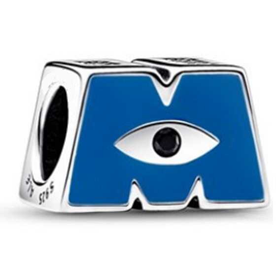 Charm Disney Pixar Příšerky s.r.o., Logo M, korálek na náramek film