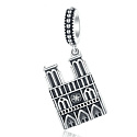 Charm Francie, Paříž - Notre Dame, přívěsek na náramek cestování