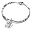 Charm Přátelství 2v1, přívěsek na náramek láska