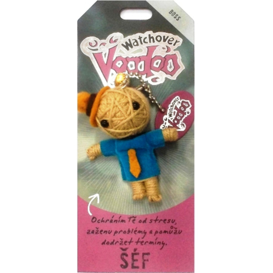 Albi Voodoo přívěsek Šéf 8 x 4 cm Albi Voodoo přívěsek Šéf 8 x 4 cm