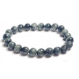 Pietersit / Orlí oko náramek elastický přírodní kámen, kulička 8 mm / 16 - 17 cm, kámen s bouřlivými živly