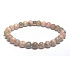 Rodochrozit náramek elastický přírodní kámen, kulička 6 mm / 16 - 17 cm, velký léčitel srdcí