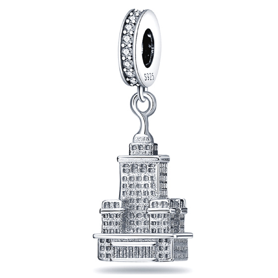 Charm Polsko Palác kultury a vědy, přívěsek na náramek cestování