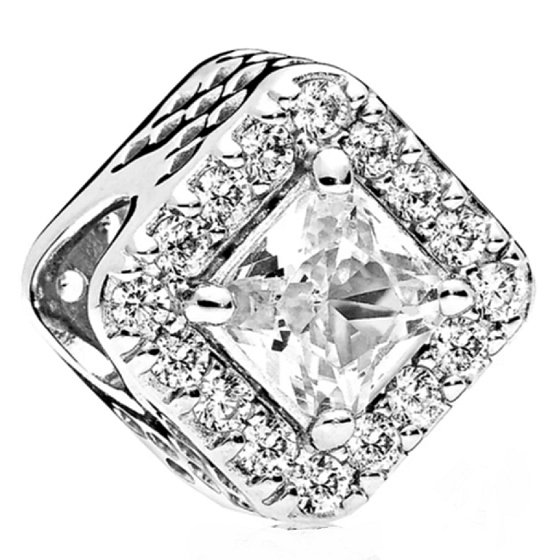 Charm Geometrická záře, korálek na náramek symbol