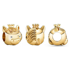 Charm Kůň je sedmé zvíře ve 12letém cyklu čínského znamení zvěrokruhu, korálek na náramek