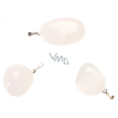 Aragonit růžový Troml přívěsek, přírodní kámen, M cca 3 cm, 1 kus, kámen uvolnění