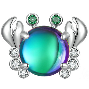 Charm Krab, korálek na náramek moře