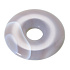 Achát šedý Donut přírodní kámen 30 mm