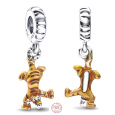 Charm Sterlingové stříbro 925 Disney Medvídek Pú - Tygřík, přívěsek na náramek, film