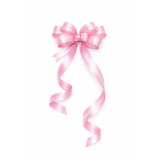 Kokarda – stahovací ozdobná stuha růžová různý motiv | 50 cm