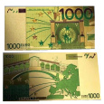 Talisman Złoty plastikowy banknot 1 000 EUR