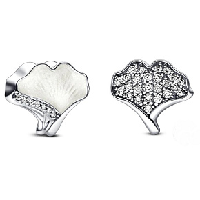 Charm Ginkgo Biloba Smart, korálek na náramek příroda