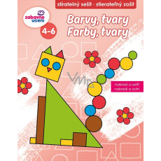 Ditipo Stíratelný sešit Barvy, tvary 4-6 let 16 stran 215 x 275 mm Ditipo Stíratelný sešit Barvy, tvary 4-6 let 16 stran 215 x 275 mm