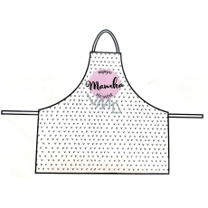 Albi Rodina Nejlepší mamka na světě dárková zástěra 75 x 75 cm 1 kus Albi Rodina Nejlepší mamka na světě dárková zástěra 75 x 75 cm 1 kus