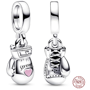 Charm Boxerská rukavice, přívěsek na náramek sport