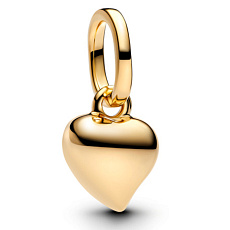 Charm Mini medailon - Srdce, přívěsek na náramek láska