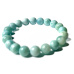 Larimar náramek elastický přírodní kámen, 10 - 11 mm / 16 - 17 cm, klid - mír - vyrovnanost