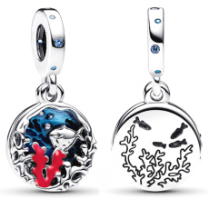 Charm Austrálie, Australský korálový útes 2v1, přívěsek na náramek cestování