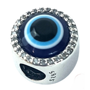 Charm Řecké modré oko, ochranný amulet, korálek na náramek symbol