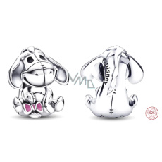 Charm Sterlingové stříbro 925 Disney Medvídek Pú - Ijáček, korálek na náramek, film