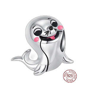 Charm Lachtan, korálek na náramek zvíře