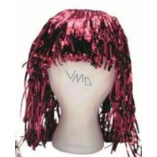 Paruka lametová alu krátká červená Paruka lametová alu krátká červená