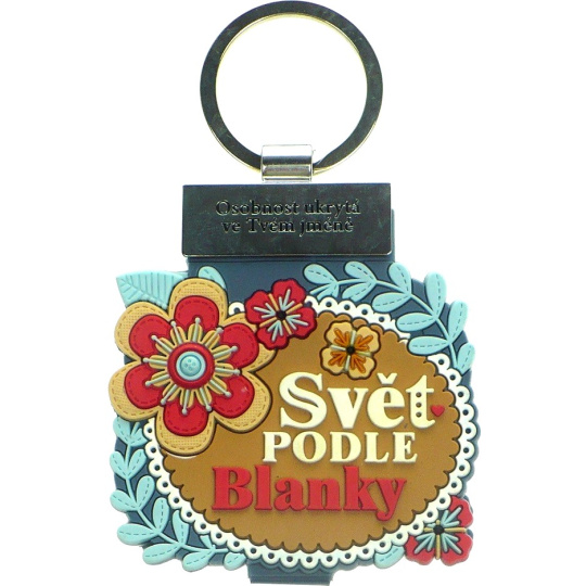 Albi Knížka se jménem na klíče Svět podle Blanky 6 x 9,5 cm