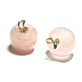 Růženin Jablko poznání přívěsek, přírodní kámen 2,7 x 15 mm, kámen lásky