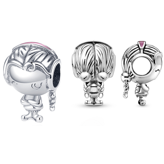 Charm Dospívající náctiletá dívka, korálek na náramek rodina