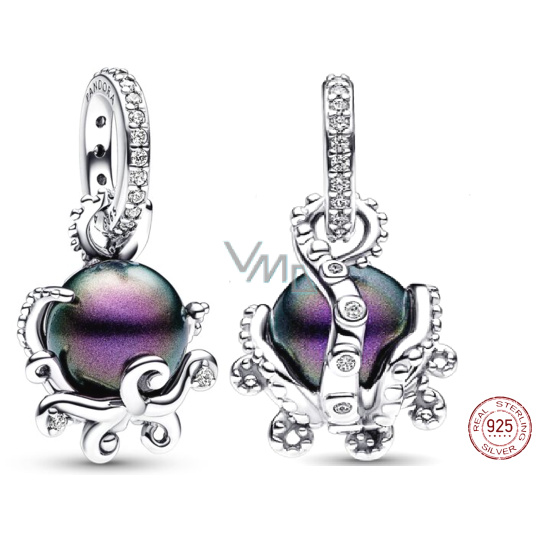 Charm Sterlingové stříbro 925 Disney Malá mořská víla - Uršula, přívěsek na náramek, film