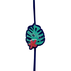 Albi Textilní záložka List monstery 18,5 cm Albi Textilní záložka List monstery 18,5 cm