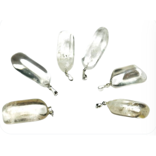 Kryształ Górski Troml, naturalny kamień, 2,2-3 cm, 1 szt., jakość AAA, kamień kamienny