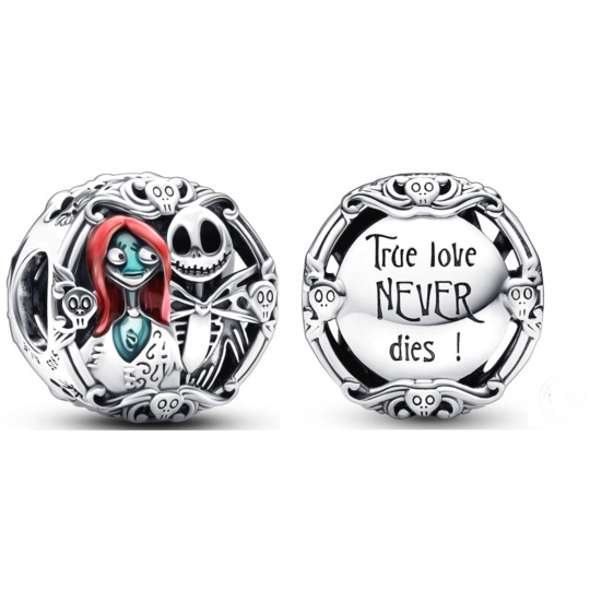 Charm Tim Burton, Noční můra před Vánoci, The Nightmare Before Christmas, korálek na náramek film