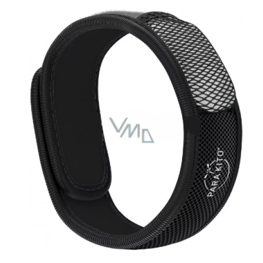 Parakito Repelentní náramek proti komárům Barevný černý přírodní, znovuplnitelný, voděodolný,ochrana 24h /den - 15 dní na náplň + dvě náplně Parakito Repelentní náramek proti komárům Barevný černý přírodní, znovuplnitelný, voděodolný,ochrana 24h /den - 15 dní na náplň + dvě náplně