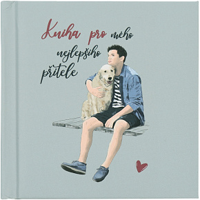Albi Minikniha Kniha pro mého nejlepšího přítele 10,5 x 10,5 cm 56 stran