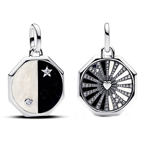 Charm Jin and Jang, přívěsek na náramek symbol