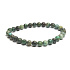 Jaspis Africký imitace Tyrkysu náramek elastický přírodní kámen, kulička 6 mm / 16 - 17 cm