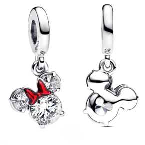 Charm Disney Minnie silueta, přívěsek na náramek film