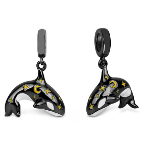 Charm Hvězdná kosatka, přívěsek na náramek moře