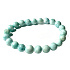 Larimar náramek elastický přírodní kámen, 9,5 - 10 mm / 16 - 17 cm, klid - mír - vyrovnanost