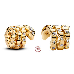 Charm Svinovací hadí lesk kouzlo, korálek na náramek znamení, zvíře