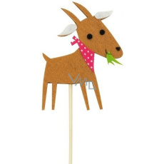 Kozlík hnědý zápich 11 cm + špejle Kozlík hnědý zápich 11 cm + špejle